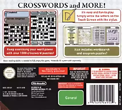 Image n° 2 - boxback : Nintendo Presents - Crossword Collection
